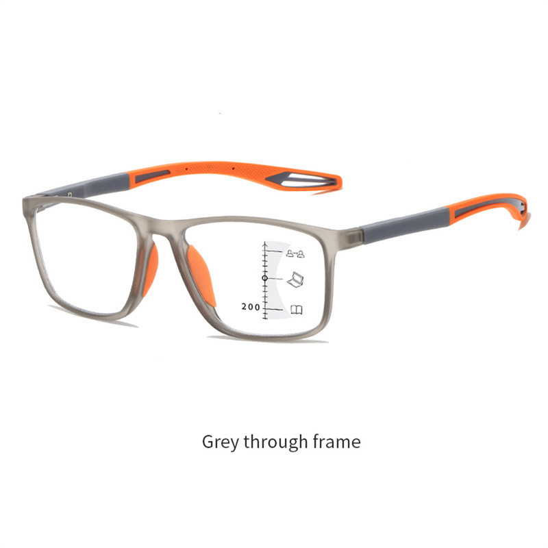 Elbru bifokalne progresivne naočale za čitanje Muške sportske TR90 Anti Blue Light multifokalne naočale za dalekovidnost Ultralake naočale