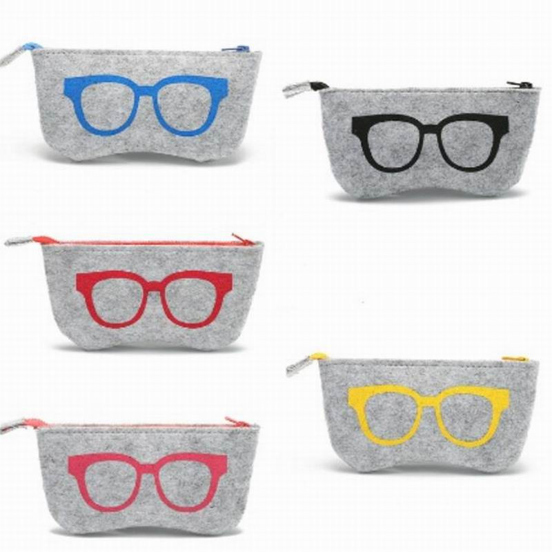 Villane vildist riidest prillid kotid prillide ümbrised pliiatsihoidjad õpilased hoiukotid tõmblukk prillid ümbrised prillide tarvikud