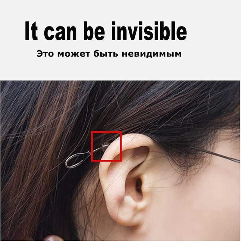 10 pari vrhova za držač naočala Držač rukava Silikonski protuklizni držač Elastične naočale Kukica za uši Ogledalo Noga Dodaci za naočale