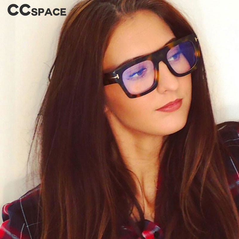 45718 Retro kvadrātveida brilles ietvars anti-zils gaišs vīriešu dāmu populārs stils optiskās modes datora brilles