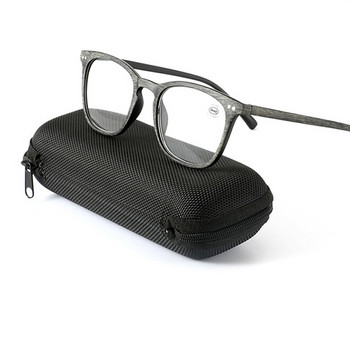 Zilead имитация на дърво пластмасови очила за четене жени и мъже смола HD очила за пресбиопия унисекс диоптър+1.0+1.5+2.0+2.5+3.0+3.5 +4.0
