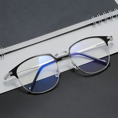 2021 Унисекс очила, блокиращи синя светлина за жени, очила с метална рамка против сини лъчи, мъжки очила за компютърни игри UV защита