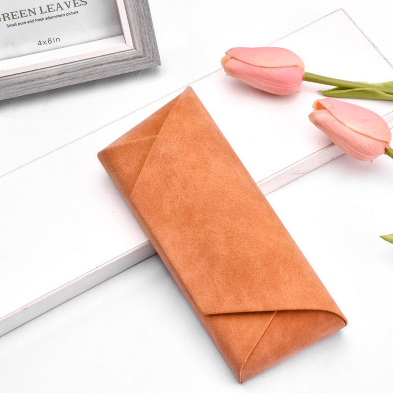 Nova modna futrola za sunčane naočale od PU kože za žene, muškarce, prijenosne torbice za mekane naočale, torbica, kutija za naočale