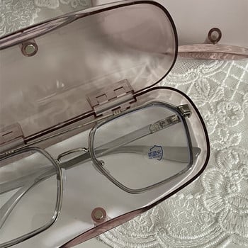 Θήκη γυαλιών Διάφανος σκελετός Θήκη γυαλιών Φορητή θήκη γυαλιών ηλίου Θήκη γυαλιών Κουτί αποθήκευσης Γυαλιά αξεσουάρ Κουτί προστασίας