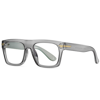 SO&EI Retro Square Clear Anti-Blu-Ray Eyewear TR90 Дамска рамка за очила Модни мъжки оптични рамки за очила Компютърни очила