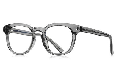 Swanwick acetatne naočale protiv plave svjetlosti za žene TR90 korejski retro kvadratni okvir za naočale za muškarce klasični sivi leopard