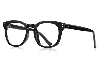 Swanwick acetatne naočale protiv plave svjetlosti za žene TR90 korejski retro kvadratni okvir za naočale za muškarce klasični sivi leopard