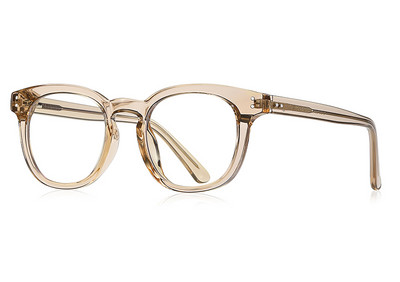 Swanwick acetatne naočale protiv plave svjetlosti za žene TR90 korejski retro kvadratni okvir za naočale za muškarce klasični sivi leopard