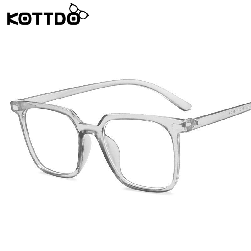 KOTTDO klasični četvrtasti anti-plavi okviri za naočale prozirni prozirni za muškarce Vintage plastični okviri za naočale za žene