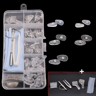 Naočale Silikonski jastučići za nos Alat za popravak optičkih naočala s odvijačem Pinceta Kukice za uši