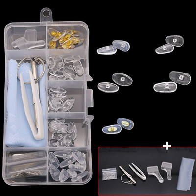 Naočale Silikonski jastučići za nos Alat za popravak optičkih naočala s odvijačem Pinceta Kukice za uši