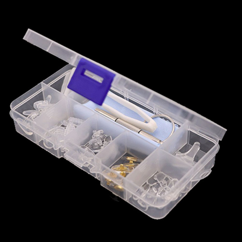 Naočale Silikonski jastučići za nos Alat za popravak optičkih naočala s odvijačem Pinceta Kukice za uši