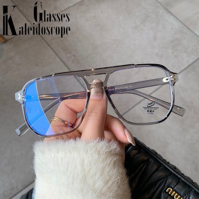 Okviri za naočale protiv plave svjetlosti Ženske vintage računalne naočale Muški retro okviri za naočale Ženski optički luksuzne boje