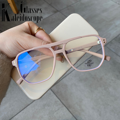 Okviri za naočale protiv plave svjetlosti Ženske vintage računalne naočale Muški retro okviri za naočale Ženski optički luksuzne boje