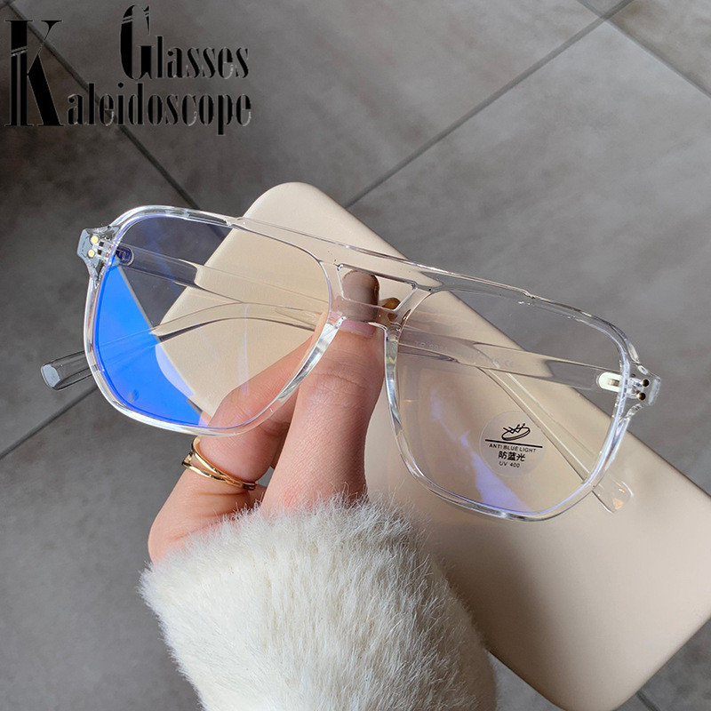 Okviri za naočale protiv plave svjetlosti Ženske vintage računalne naočale Muški retro okviri za naočale Ženski optički luksuzne boje