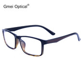 Gmei Optical Rectangular Ultralight TR90 Poslovni muški okviri za naočale Dioptrijski okviri Ženske naočale s punim okvirom G6087