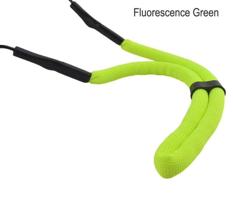 Mažmeninė prekyba 1 vienetu vaikiški plūduriuojantys akiniai nuo saulės. Reguliuojamas daugiaspalvis plaukiojantis putplasčio akinių nuo saulės laido laikiklis kelių spalvų