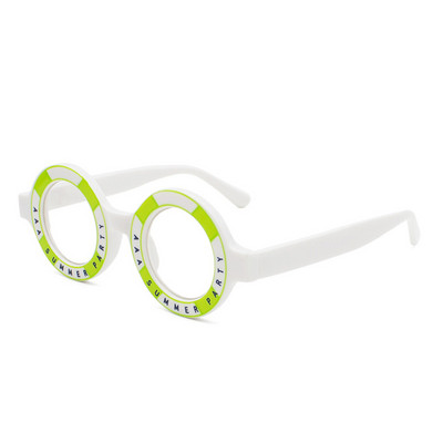 SO&EI retro ümmargused naiste prillid, raam, mood Leopard šampanja prillid, läbipaistvad Blu-Ray-vastased meeste optilised raamid, arvutiprillid