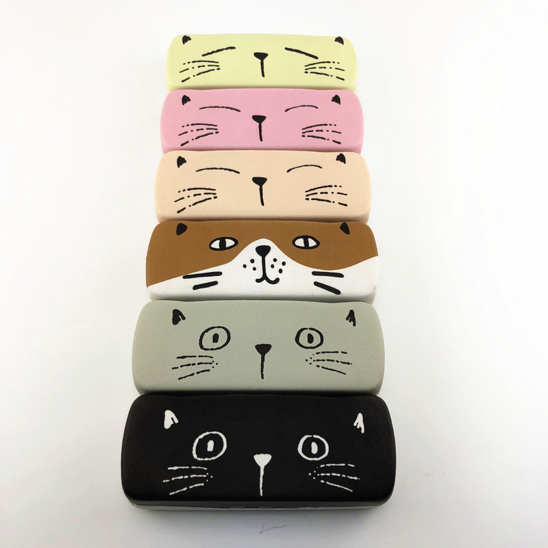 Husă pentru ochelari unisex Husă din piele pentru ochelari Bărbați cu cadru dur Cutie pentru ochelari Cutie pentru ochelari de lectură Cutie pentru ochelari de soare