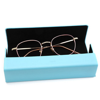 Модна квадратна калъфка за очила с дървени зърна 4 цвята Ръчно изработена калъфка за очила Затворена с магнит калъфка за слънчеви очила Преносима кутия за съхранение