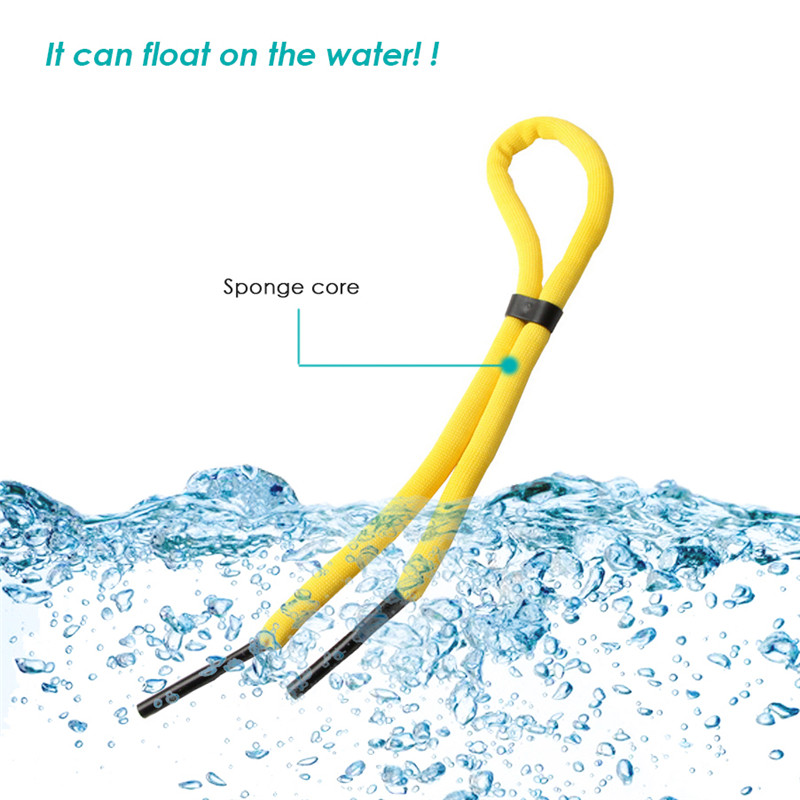 Modni plutajući pjenasti remen za naočale Lanac za naočale Držač naočala Podesivi sigurnosni sportski uniseks remen za sunčane naočale