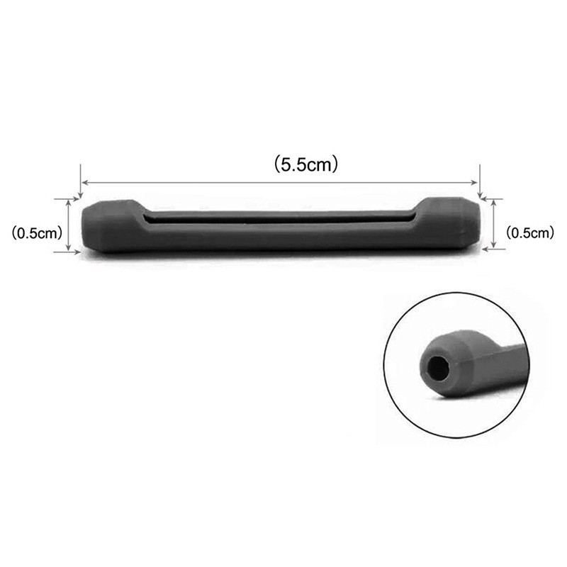 5 pari silikonskih naočala protiv klizanja, protukliznih elastičnih udobnih držača za naočale za sunčane naočale, naočale za čitanje