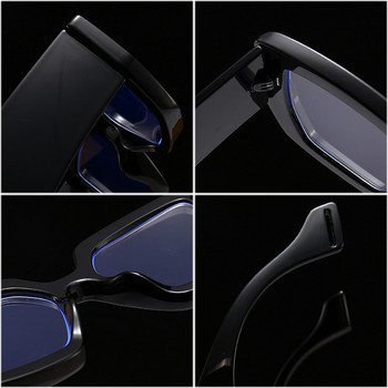 SO&EI Модни квадратни дамски очила Рамка за прозрачни лещи Мъжки оптични сенки UV400 Рамка за очила