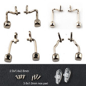 10 kompleta naočala Naočale Jastučić za nos Ruka s vijkom i držač jastučića za nos Dodaci za naočale