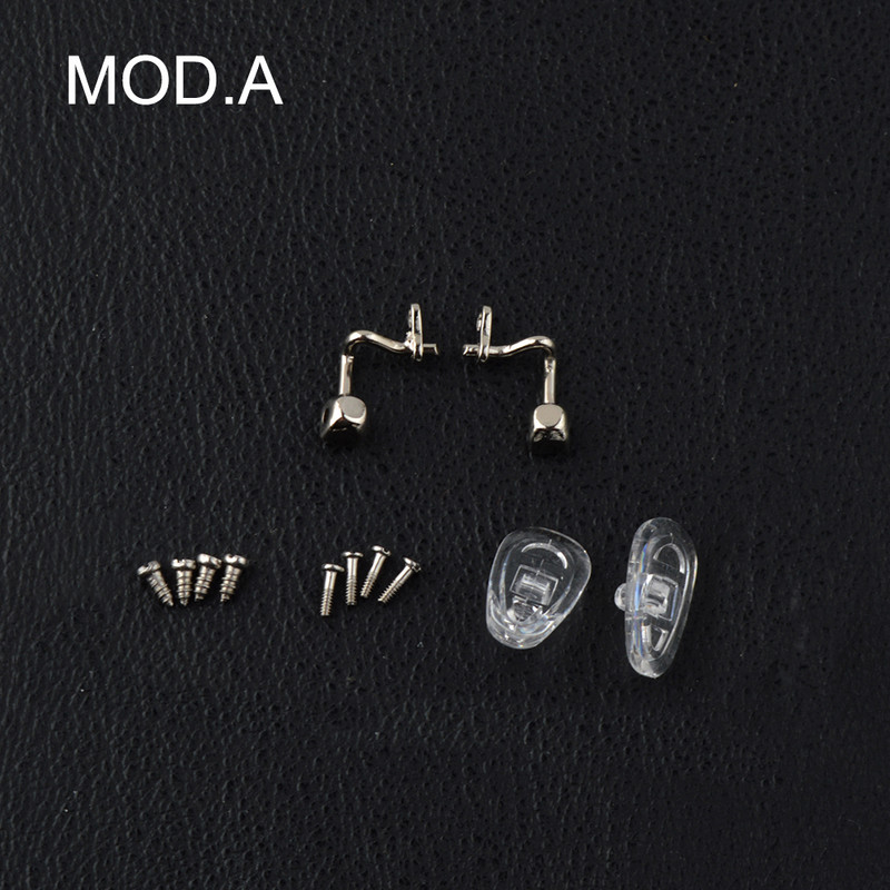 10 kompleta naočala Naočale Jastučić za nos Ruka s vijkom i držač jastučića za nos Dodaci za naočale