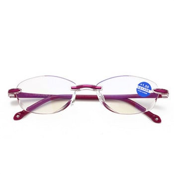 Ανδρικά γυαλιά ανάγνωσης από κράμα τιτανίου Μη σφαιρικοί φακοί με επίστρωση 12 στρωμάτων Retro Business Hyperopia Συνταγογραφούμενα γυαλιά