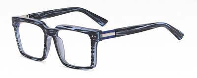 Peekaboo ženske naočale koje blokiraju plavo svjetlo tr90 prozirne leće četvrtasti okvir naočala za muškarce modne proljetne šarke crne prozirne