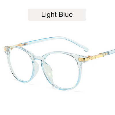 KOTTDO Fashion Women Transparent Spectacle Eyeglasses Man Computer Glasses Frame Anti Blue Optical Clear Lens Mtopia Glasses
