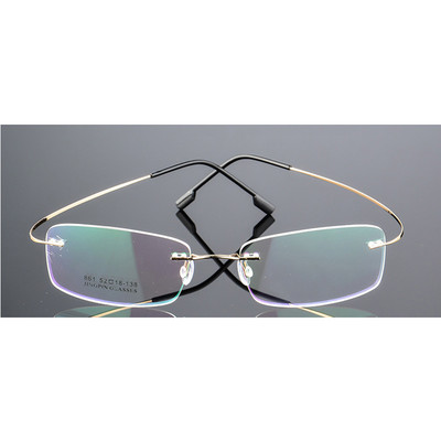 Semfly Titanium Metal Glasses Frame Мъже Жени Очила без рамки Очила Модни женски мъжки очила Гъвкави очила Унисекс