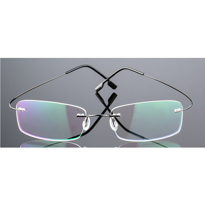 Semfly Titanium Metal Glasses Frame Мъже Жени Очила без рамки Очила Модни женски мъжки очила Гъвкави очила Унисекс