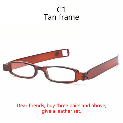 360 rotirajući magnet Prijenosne sklopive magnetske terapije Aktivirane naočale za dalekovidnost HD smola Muškarci i žene Plastične naočale za čitanje