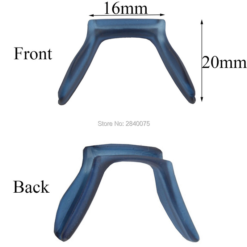 10 бр./лот очила против хлъзгане подложка за нос очила TR подложка за нос