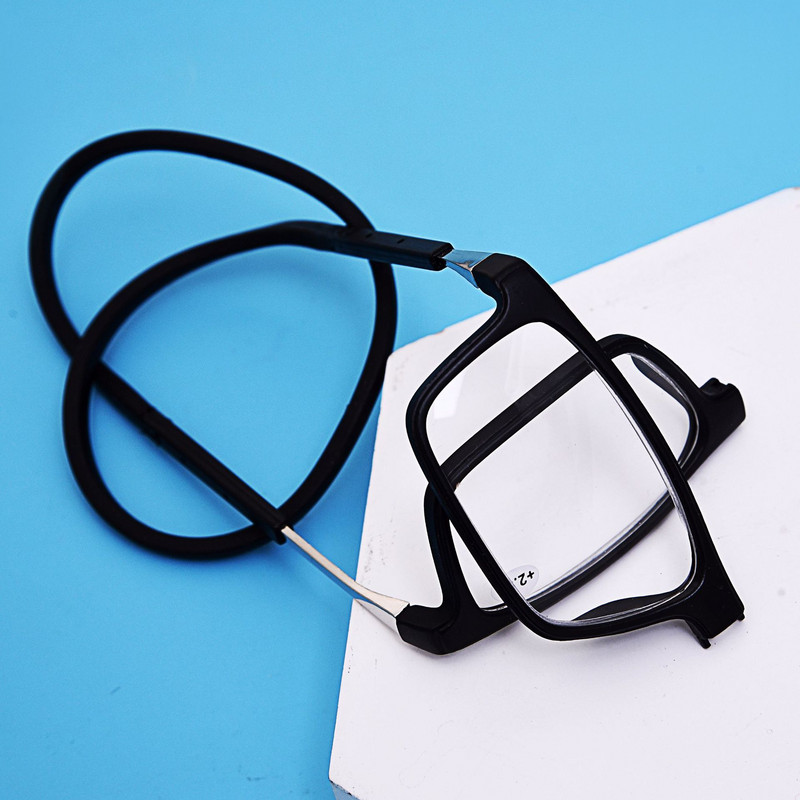 Modne žonglirajuće naočale za čitanje Magnet sklopivi praktične ultra lagane dalekovidne naočale za starije ljude Muškarci Žene protiv umora