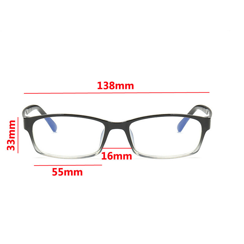 Ochelari pentru miopie anti-radiații Dioptrie 0 -1,0 -1,5 -2,0 -3,0 -4,0 -4,5 -5,0 -5,5 -6,0 Femei Bărbați Ochelari de vedere miopic finisați unisex