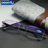 seemfly Ανδρικά γυαλιά ανάγνωσης Anti Blue Light Γυναικείες χωρίς περιθώριο Πρεσβυωπίας Γυαλιά Διόπτρας +1,0 1,5 2 2,5 3,0 3,5