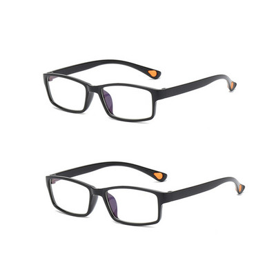 Zilead kvadrātveida tuvredzības brilles melnas īpaši vieglas tuvredzīgas brilles sievietēm vīriešiem TR90 rāmja brilles Dioptrijas -1-1,5-2-2,5-3-3,5-4