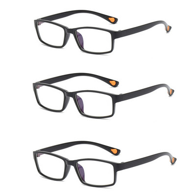 Zilead kvadrātveida tuvredzības brilles melnas īpaši vieglas tuvredzīgas brilles sievietēm vīriešiem TR90 rāmja brilles Dioptrijas -1-1,5-2-2,5-3-3,5-4