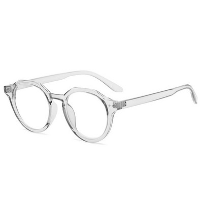SO&EI Modni Okrugli Anti-Blu-Ray Ženski okviri za naočale Vintage Muški optički okvir Prozirne leće Nokti Naočale Računalne naočale