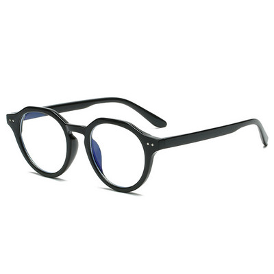 SO&EI Modni Okrugli Anti-Blu-Ray Ženski okviri za naočale Vintage Muški optički okvir Prozirne leće Nokti Naočale Računalne naočale