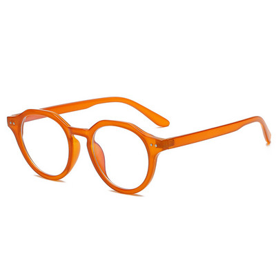 SO&EI Modni Okrugli Anti-Blu-Ray Ženski okviri za naočale Vintage Muški optički okvir Prozirne leće Nokti Naočale Računalne naočale