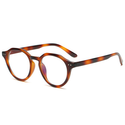 SO&EI Modni Okrugli Anti-Blu-Ray Ženski okviri za naočale Vintage Muški optički okvir Prozirne leće Nokti Naočale Računalne naočale