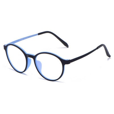 Cadru de ochelari retro rotunzi pentru bărbați, ochelari ultraușori TR din aliaj de titan, cadru de ochelari cu prescripție pentru miopie optică H3050