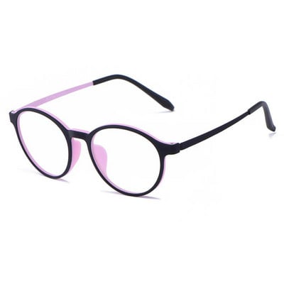 Cadru de ochelari retro rotunzi pentru bărbați, ochelari ultraușori TR din aliaj de titan, cadru de ochelari cu prescripție pentru miopie optică H3050