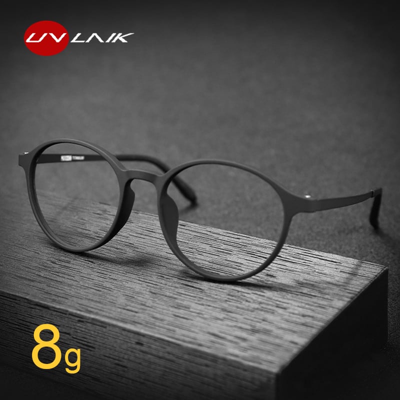 Cadru de ochelari retro rotunzi pentru bărbați, ochelari ultraușori TR din aliaj de titan, cadru de ochelari cu prescripție pentru miopie optică H3050