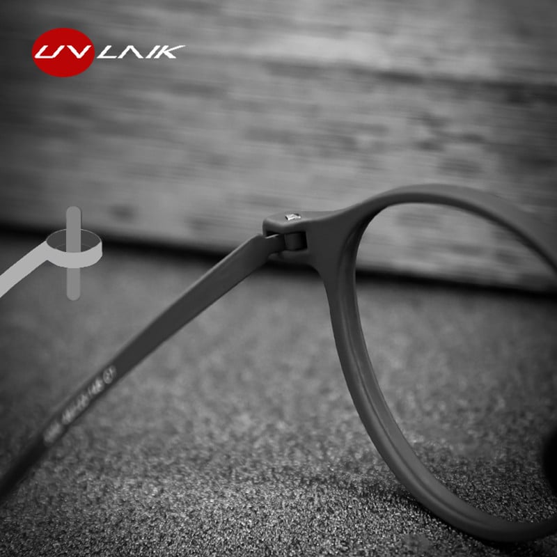 Cadru de ochelari retro rotunzi pentru bărbați, ochelari ultraușori TR din aliaj de titan, cadru de ochelari cu prescripție pentru miopie optică H3050