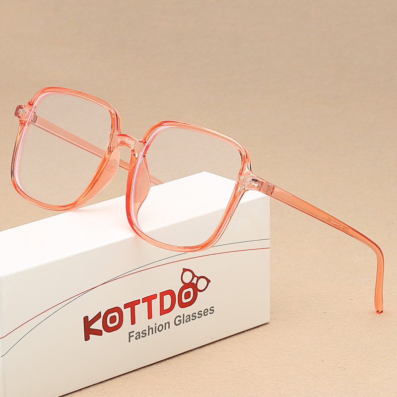 KOTTDO Ochelari de vedere Vintage Patrati Femei Clasici Anti-albastru Ochelari de lectură Ramă Bărbați